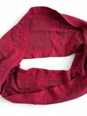 Storiarts Macbeth Book Infinity Scarf